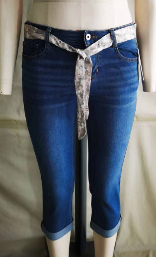 牛仔七分褲_青島紡聯(lián)集團進出口有限公司